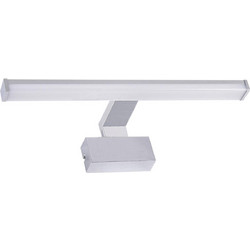 Adeleq Φωτιστικό Λουτρού Αλουμινίου 60cm 10W 1000Lumen CCT 4000k Και 6000k IP44 Σατινέ 3-6010866