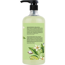 Farcom Arlem Lime & Coconut Κρεμώδες Αφρόλουτρο 1lt