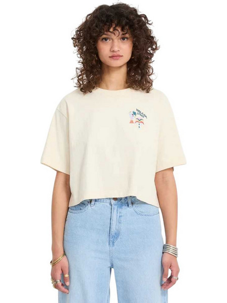 VOLCOM W FA BRUNO LUCAS T-SHIRT - B3512623-VWH