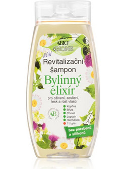 Bione Cosmetics Herbal Elixir Φυτικό Σαμπουάν για Αναζωογόνηση 260ml