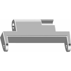 Set Μετατροπείς Μπαρέτας από 14mm σε 20mm-Silver OEM