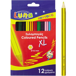 Luna Jumbo XL Ξυλομπογιές Σετ 12τμχ