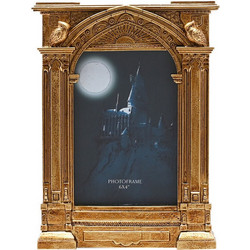 Harry Potter Hogwarts gold photo frame