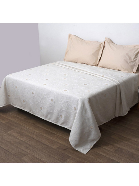 Κουβερτόριο Υπέρδιπλο 230X270 Viopros 2703 Εκρού (230x270)
