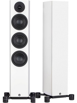 System Audio Legend 40.2 Ζεύγος Ηχείων Hi-Fi Δαπέδου 300W 3 Δρόμων White