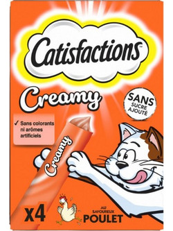 Dreamies Creamy Chicken 4x10gr