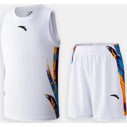 Anta Basketball Game Ανδρικό Σετ Φόρμας 852621205-1 White