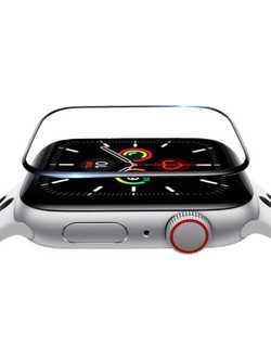 WiWU iVista Full Glue Tempered Glass Black Apple Watch 49mm (2 Pack)