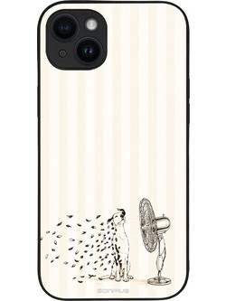 Sonique Stripe Stories Series Back Cover Cool Dog (iPhone 14 Plus)