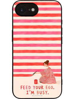 Sonique Stripe Stories Series Θήκη Feed Your Ego (iPhone 16e / 17e)