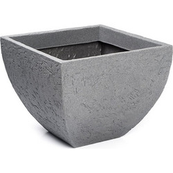 Γλάστρα Gardalux Τετράγωνη 40 x 40 x 31 cm Grey Y54195090