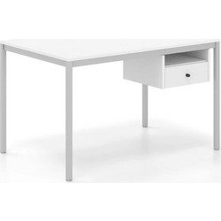 Dromeas Thales Γραφείο 120x80cm Λευκό