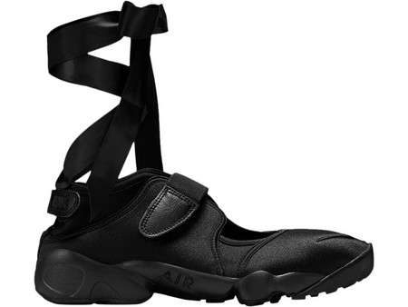 Nike Air Rift Triple Black Satin (Women's)