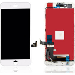TW INCELL LCD για iPhone 7 Plus, camera-sensor ring, earmesh, λευκή