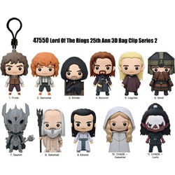 Monogram: Lord of the Rings (Series2) (Blind Bag/random) 3d Foam bag Clips Figures (47550)