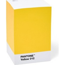 PANTONE(TM) - STICKY NOTEPAD 11CM - ΚΙΤΡΙΝΟ
