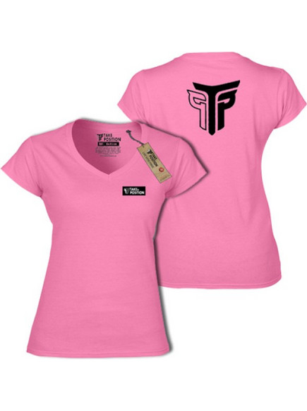 ΓΥΝΑΙΚΕΙΟ ΜΠΛΟΥΖΑΚΙ V NECK, TAKEPOSITION, LOGO BACK SIDE, ΡΟΖ ΑΖΑΛΕΑ/ 2XLARGE, 502-0004-PROSF