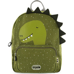 Trixie Mr. Dino Σχολική Τσάντα Πλάτης Δημοτικού Πράσινη 77536
