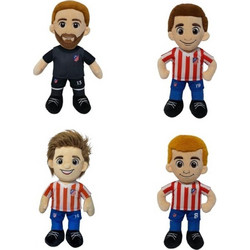Atletico de Madrid player assorted plush toy 36cm 12 Τεμ