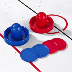 Σετ Χερούλια & Δίσκοι για Air Hockey