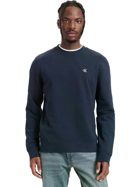 Calvin Klein CL LS 350TERRY Ανδρικό Φούτερ Μπλε