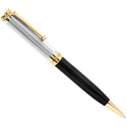 MORELLATO LORD PEN BRASS YG ENAMEL BLACK