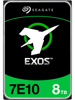 Seagate Exos 7E10 8TB HDD Σκληρός Δίσκος 3.5" Sata 3 7200rpm με 256MB Cache