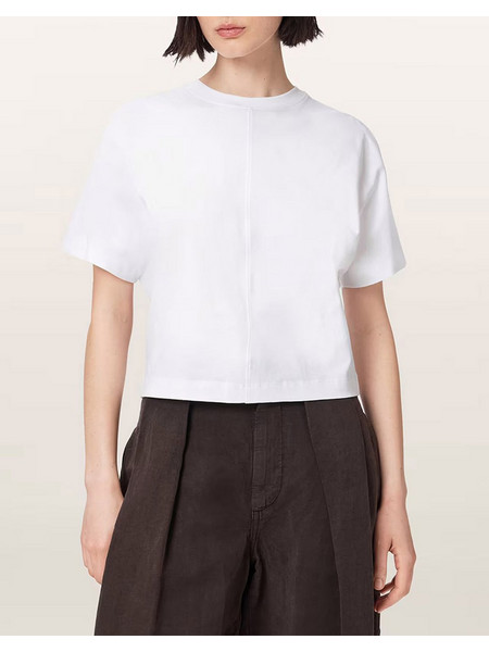 ALL SAINTS EDEN ARTIA TEE W012JF-WHITE White