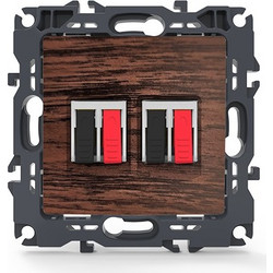 Acaelec Prime Διπλή Πρίζα Ηχείων με Κλιπ Ξύλο (1000113606)