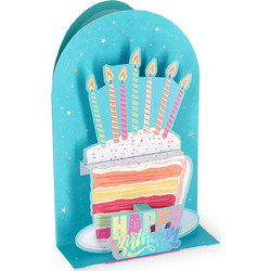Legami Pop-Up Card - Birthday Cake - 8052694022464