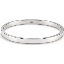Silverline Γυναικείο Βραχιόλι Χειροπέδα Ασημί 0230224304