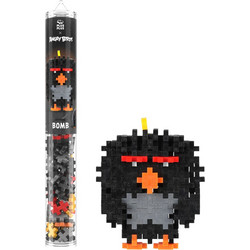 Plus-Plus - Angry Birds - Bomb - 110 pcs (4430)