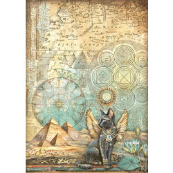 Stamperia Ριζόχαρτο Decoupage A4 (21X29,7cm) Fortune winged