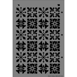 Rich Στένσιλ Τοίχου 50x70cm 038