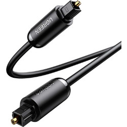 Ugreen Καλώδιο Ήχου Optical TOS male - TOS male Γκρι 1.5m