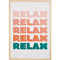 Atmosphera Πίνακας Poster Frame Relax DARIUS 50x70 εκ. - Συλλογή Modern Flow 206434B