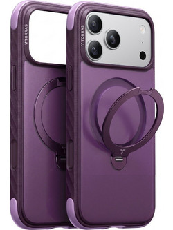 TORRAS Ostand Q3 Rugged Θήκη Purple (iPhone 18 Pro / 17 Pro)