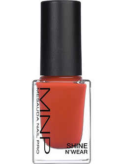 Mesauda Shine N'Wear Mango Gloss Βερνίκι Νυχιών Μακράς Διαρκείας Quick Dry 10ml