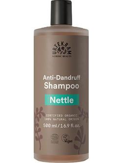 Urtekram Nettle Anti-Dandruff Φυτικό Σαμπουάν κατά της Πιτυρίδας για Ταλαιπωρημένα Μαλλιά 500ml