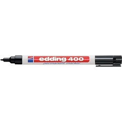 Edding Ανεξίτηλος Μαρκαδόρος Μαύρο 1mm 1mm 4-400001