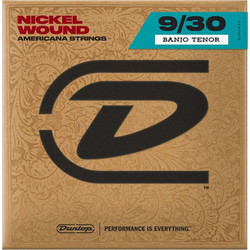Dunlop Σετ 4 Χορδές Τενόρου Μπάντζο Nickel 4str 9-30"