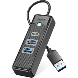 Orico PWC2U-U3 USB Hub 3.0 USB-A με 3 Θύρες USB-A / USB-C