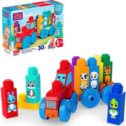 mega blocks - τρακτερ με ζωακια