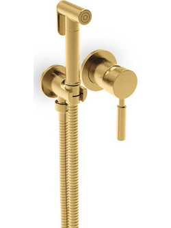 La Torre Flush Mix Tech 12211-201 Επιτοίχιο Σετ Μπιντέ Χρυσό