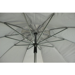 Hupa Sun Ομπρέλα Θαλάσσης με UV Προστασία Ασημί 2m 0014661
