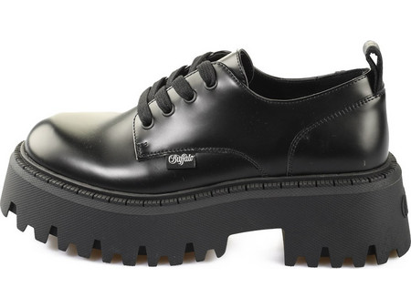 BUFFALO ASPEN LACE UP LOW 1622587-BLACK Μαύρο