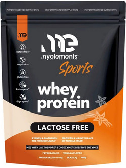 My Elements Sports Whey Vanilla Πρωτεΐνη Ορού Γάλακτος 1kg