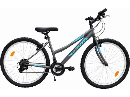 Matrix Spring Lady Γυναικείο Mountain Bike 27.5" με 18 Ταχύτητες Μαύρο Μπλε