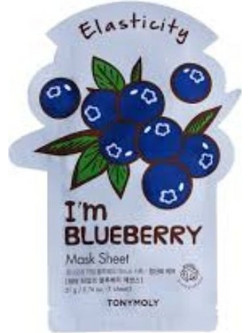 Tonymoly I'm Blueberry Sheet Μάσκα Προσώπου 21gr