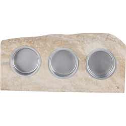 Estia ESTIA ΞΥΛΙΝΟ ΚΗΡΟΠΗΓΙΟ ΓΙΑ ΡΕΣΩ 3 ΘΕΣΕΩΝ FIBRA 19x9x2,5cm